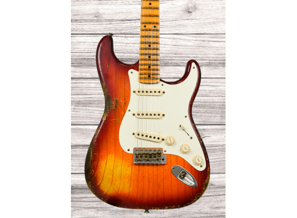 Fender Custom Shop 1957 Stratocaster Heavy Relic MN Aged Cherry Sunburst Fender Custom Shop 1957 Stratocaster Heavy Relic MN Aged Cherry Sunburst